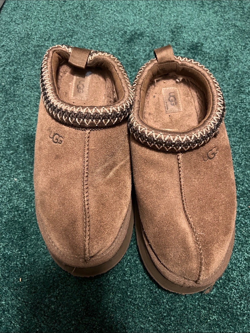 Brown Suede Slip-On  Tasman Uggs